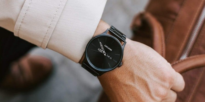 20 Modern Black Minimalist Watches for Men That Are Sexy & Timeless