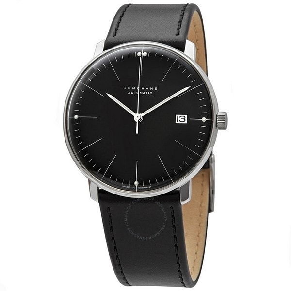 junghans-max-bill-automatic-black-dial-mens-watch